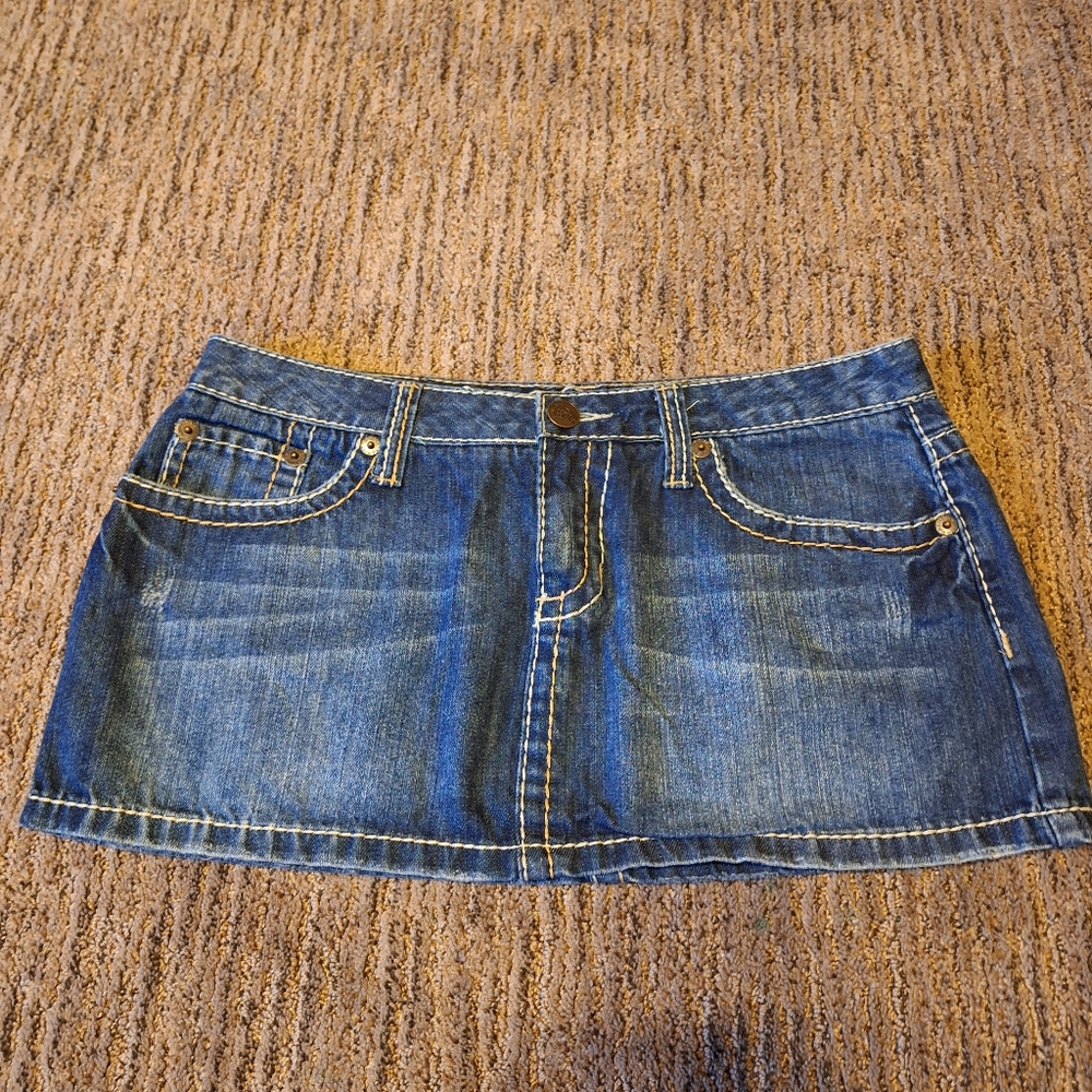 VANITY Denim Skirt